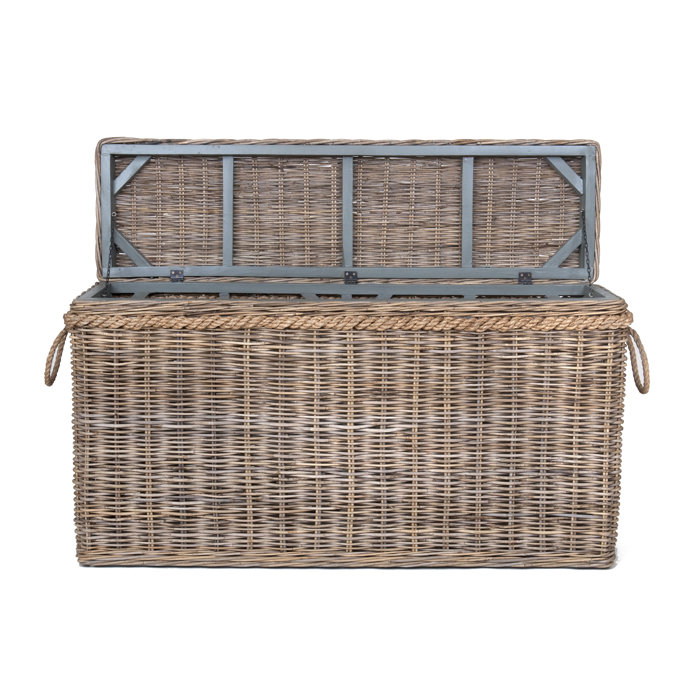 Sand & Stable Kent 2 Piece Wicker Trunk Set & Reviews Wayfair